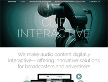 Tablet Screenshot of clipinteractive.com